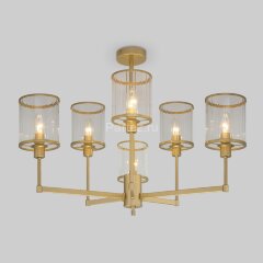 Потолочная люстра Eurosvet 60144/6 золото