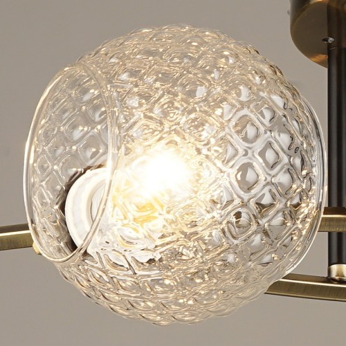 Потолочная люстра Reluce 03501-0.3-04 AB+BK