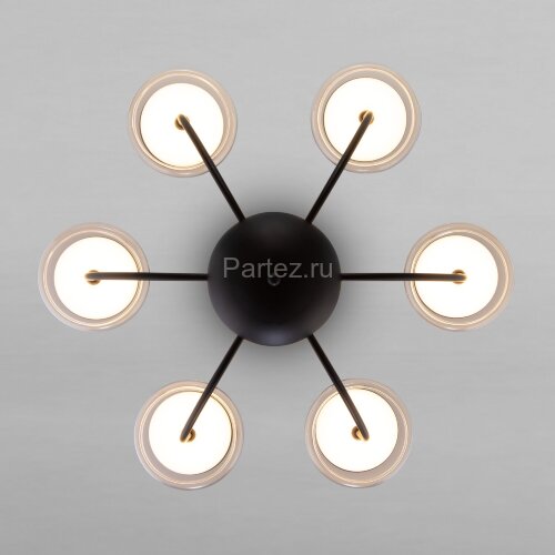 Потолочная люстра Eurosvet 50388 LED Черный