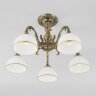 Потолочная люстра Eurosvet 60106/5 античная бронза