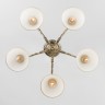 Потолочная люстра Eurosvet 60106/5 античная бронза