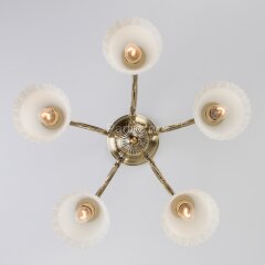 Потолочная люстра Eurosvet 60107/5 античная бронза