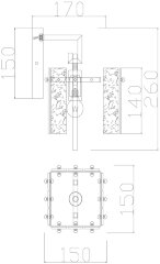 Бра Freya FR5166WL-01BS