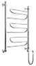 Полотенцесушитель электрический ДВИН W Electro лесенка 80/50, ТЭН справа, полированный (462708589830