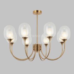 Потолочная люстра Eurosvet 70217/8 латунь