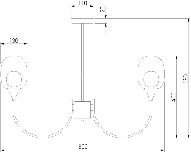 Потолочная люстра Eurosvet 70217/8 латунь