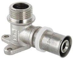 Угол пресс настенный с наружней резьбой 16х1/2" VALTEC