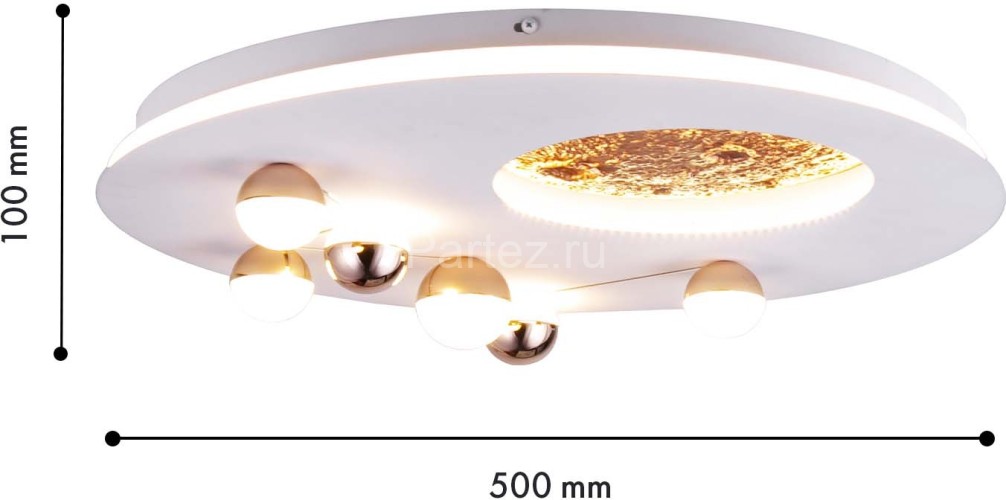 Настенно-потолочный светильник Favourite 4630-5C