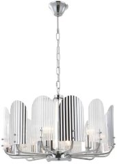 Подвесная люстра iLamp 15571-6 CR+MULT