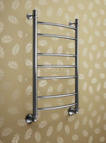 Полотенцесушитель водяной Маргроид Лесенка "Вид 5" без полки 100х50 (комплект), хром