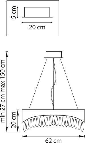 Подвесная люстра Lightstar 703163