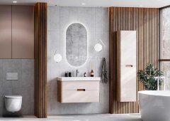 Зеркало AQUATON Альто 50 с подсветкой, сенсорным выключателем (1A256402A1010)