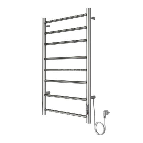 Полотенцесушитель электрический AZARIO PARMA 500/800 8 секций, диммер справа, хром (AZ10858)