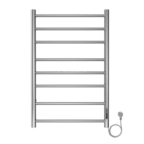 Полотенцесушитель электрический AZARIO PARMA 500/800 8 секций, диммер справа, хром (AZ10858)