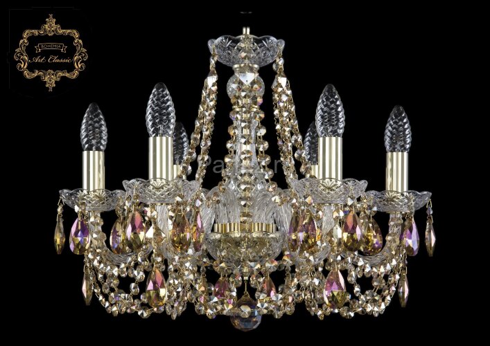 Подвесная люстра Art Classic 11.11.6.165.Gd.Sp.R777