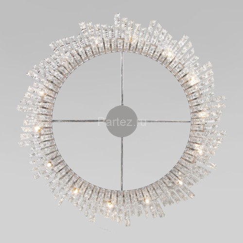 Подвесная люстра Eurosvet 60159 хром