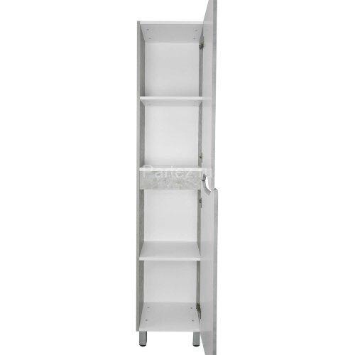 Пенал Loranto Florena 360х300х1800 напольный, правый, светлый бетон (CS00087006)