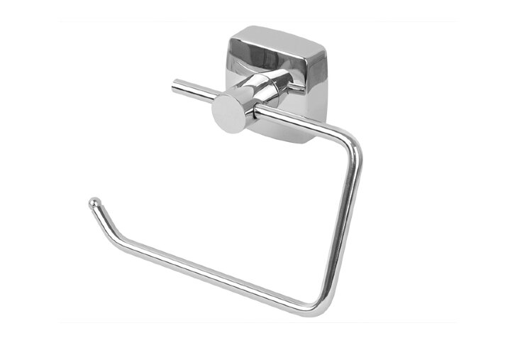 Держатель туалетной бумаги без крышки Fixsen Kvadro, хром (FX-61310A)
