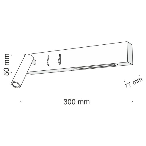Настенный светильник Maytoni C031WL-L8W3K
