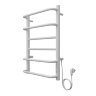 Полотенцесушитель электрический AZARIO MILAN 400/600 6 секций, диммер справа, белый (AZ90846W)