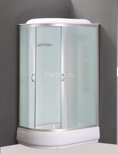 Душевая кабина LORANTO 120х80х215 правосторонняя, поддон 20 см, матовое стекло 4 мм (CS-66120-20 R F)