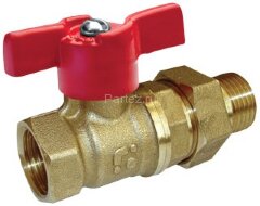 Кран шаровой с накидной гайкой 11Б27П1 Dу15 в-н баб. (Боларм)