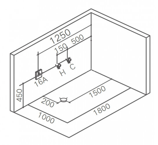 Акриловая ванна Gemy G9258
