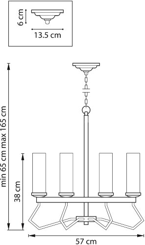 Подвесная люстра Lightstar 723065