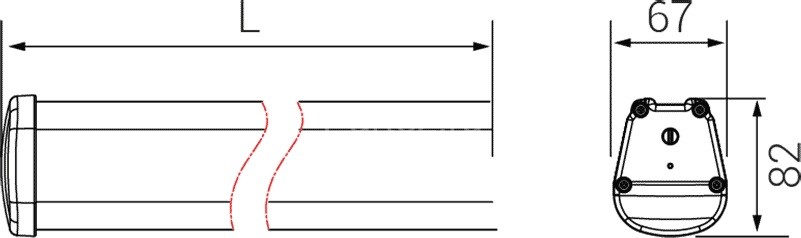 Линейный светильник Fiberli 11120203