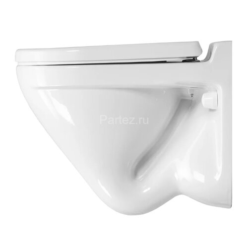 Унитаз подвесной Sanita Luxe Attica 345х495х400 с сидением микролифт (WC.WH/Attica/DM/WHT.G/S1)