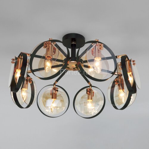 Потолочная люстра Eurosvet 70121/8 черный