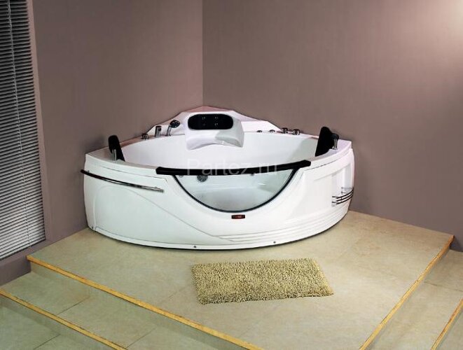 Ванна акриловая Loranto гидромассажная 150х150х73 (CS-831H)