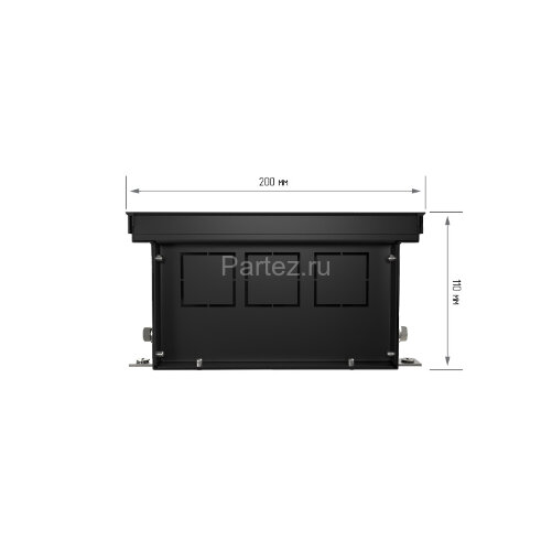 Конвектор внутрипольный Royal Thermo ATRIUM-110/200/800-DG-U-LB