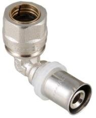 Угол пресс с обжимным соединением 20х15 VALTEC