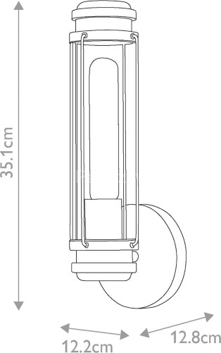 Бра Hinkley HK-MASTHEAD1-HBBK