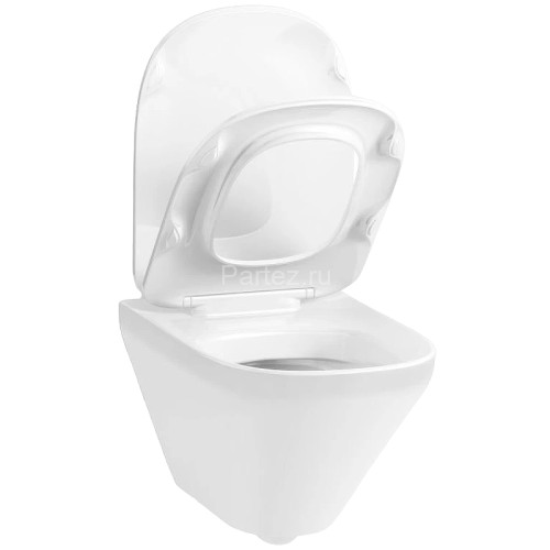 Унитаз c инсталляцией Jacob Delafon MODERN LIFE сиденье микролифт, клавиша хром (E21773RU-00)