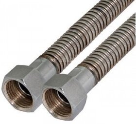 Гибкая подводка для газа сильфонная 1/2" в-в  30 см