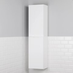 Пенал подвесной Итана Alexa 40 400х316х1600 левый, белый глянец (CS00080604)