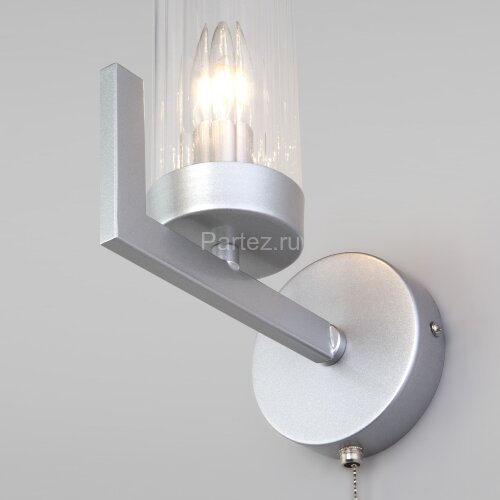 Бра Eurosvet 60133/1 серебро