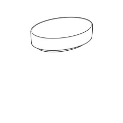 Раковина Geberit VariForm, 55х40 см, белая (500.771.01.2)