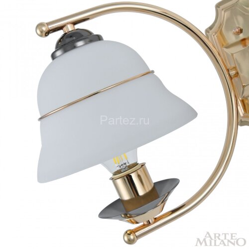 Подвесная люстра Arte Milano 301240/5 Bk/Gd