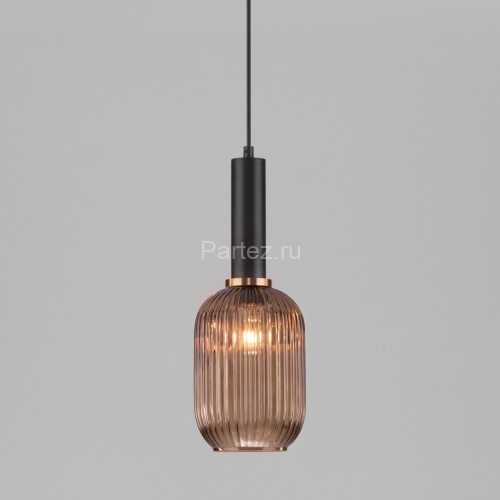 Подвесной светильник Eurosvet 50181/1 янтарный