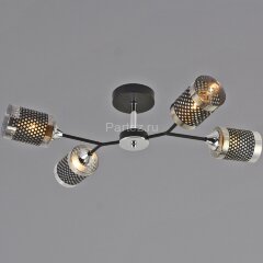 Потолочная люстра Reluce 01405-3.3-04B BK+CR