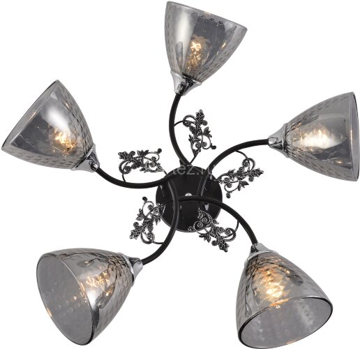 Потолочная люстра Reluce 01525-0.3-05 BK+CR