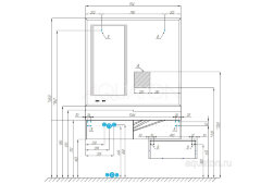 Тумба под раковину AQUATON Сакура 120 подвесная, светлое дерево (1A219701SKW80)