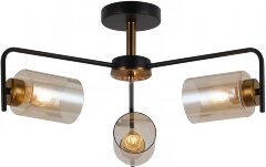 Потолочная люстра ILLUMICO IL8248-3COU-79 BK GD