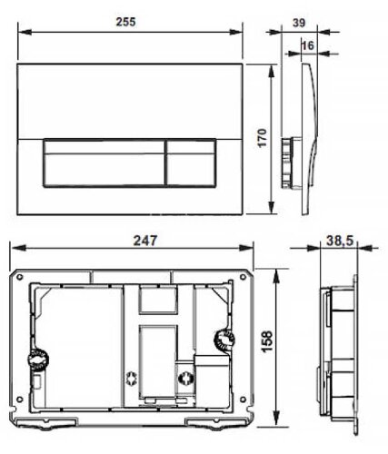ПЭК Laufen PRO чаша унитаза подвесная Rimless с инсталляционной системой, тонким сиденьем микролифт 