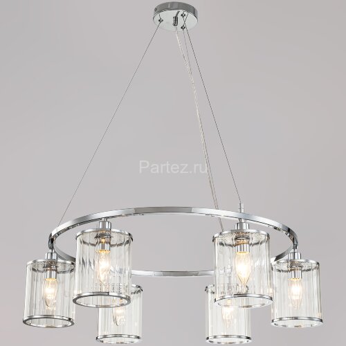 Подвесная люстра ILLUMICO IL1182-6P-79 CR