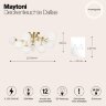 Потолочная люстра Maytoni MOD545CL-12BS