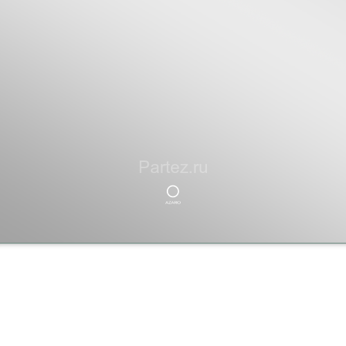 Зеркало AZARIO Madison 600х800 с подсветкой, сенсорный выключатель с функцией диммера (AZ-Z-040CS)